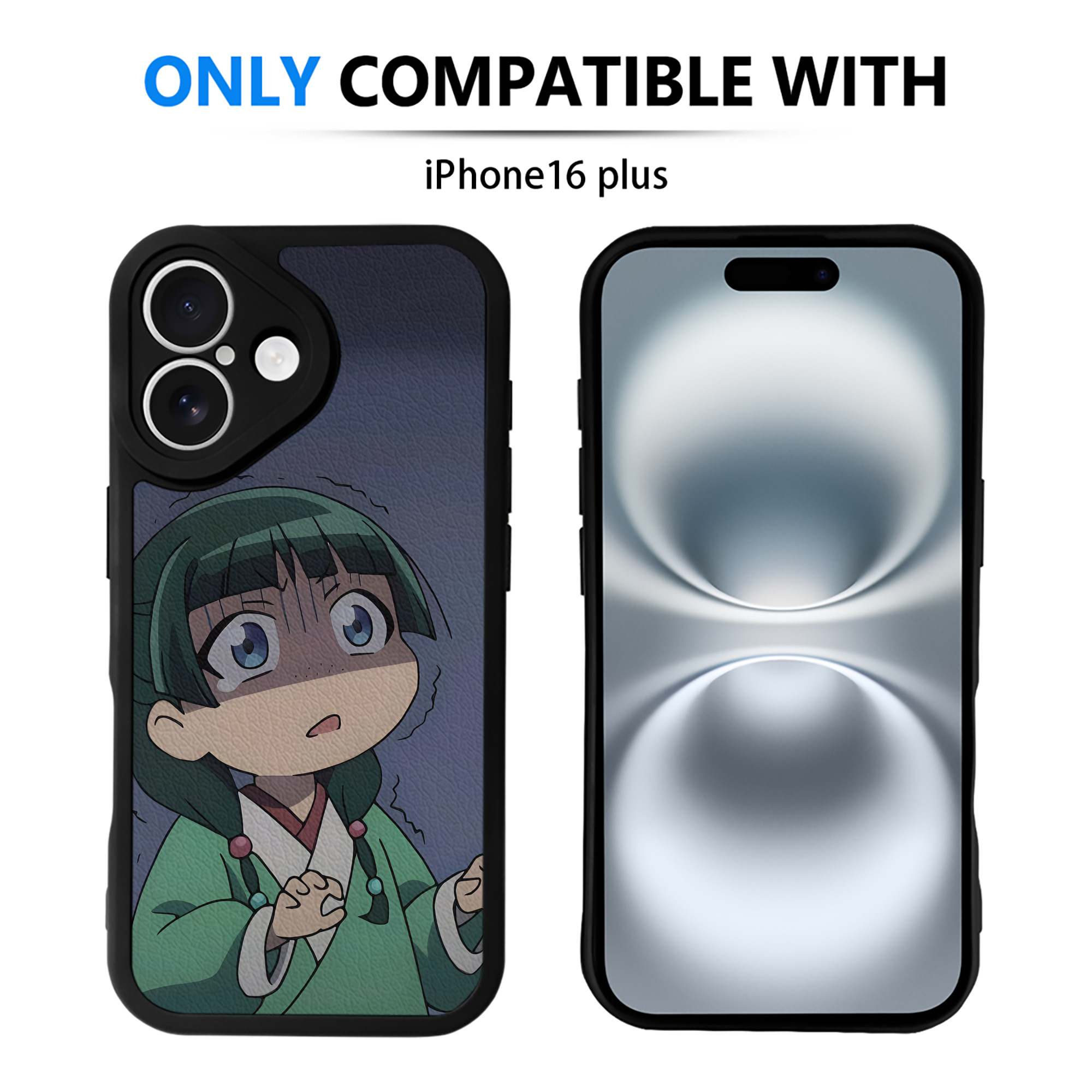 薬屋のひとりごと The Apothecary Diaries 【iPhone 16シリーズ対応】シリコンスマホケース（レザー調） 材質：シリコン